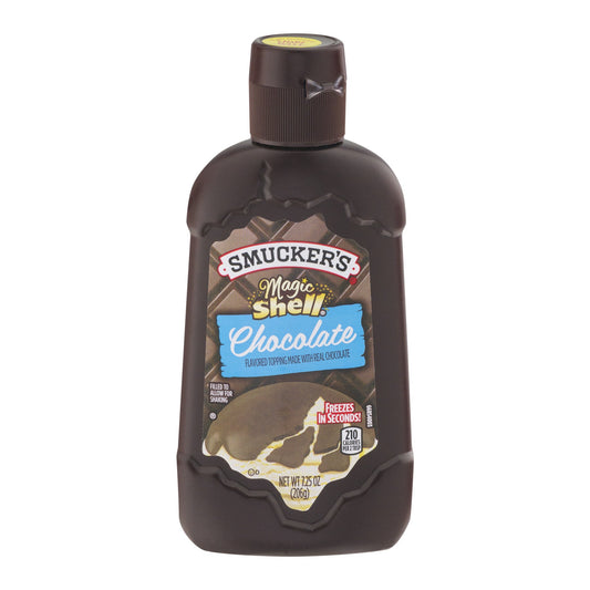 Smucker's Magic Shell Chocolate Topping; 7.25 Ounces; 8 Per Case - High Mart Wholesale