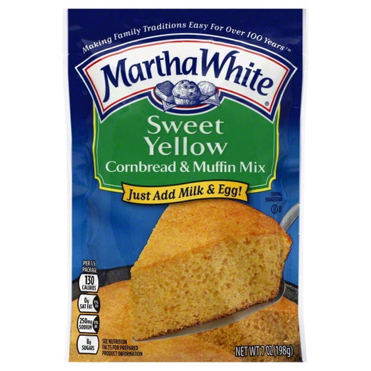 Martha White Sweet Yellow Cornbread; 7 Ounces; 12 Per Case