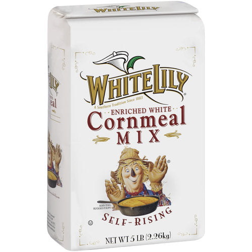 White Lily Self Rising Cornmeal; 5 Pounds; 8 Per Case