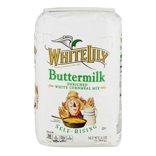 White Lily Self Rising Buttermilk Cornmeal; 5 Pounds; 8 Per Case