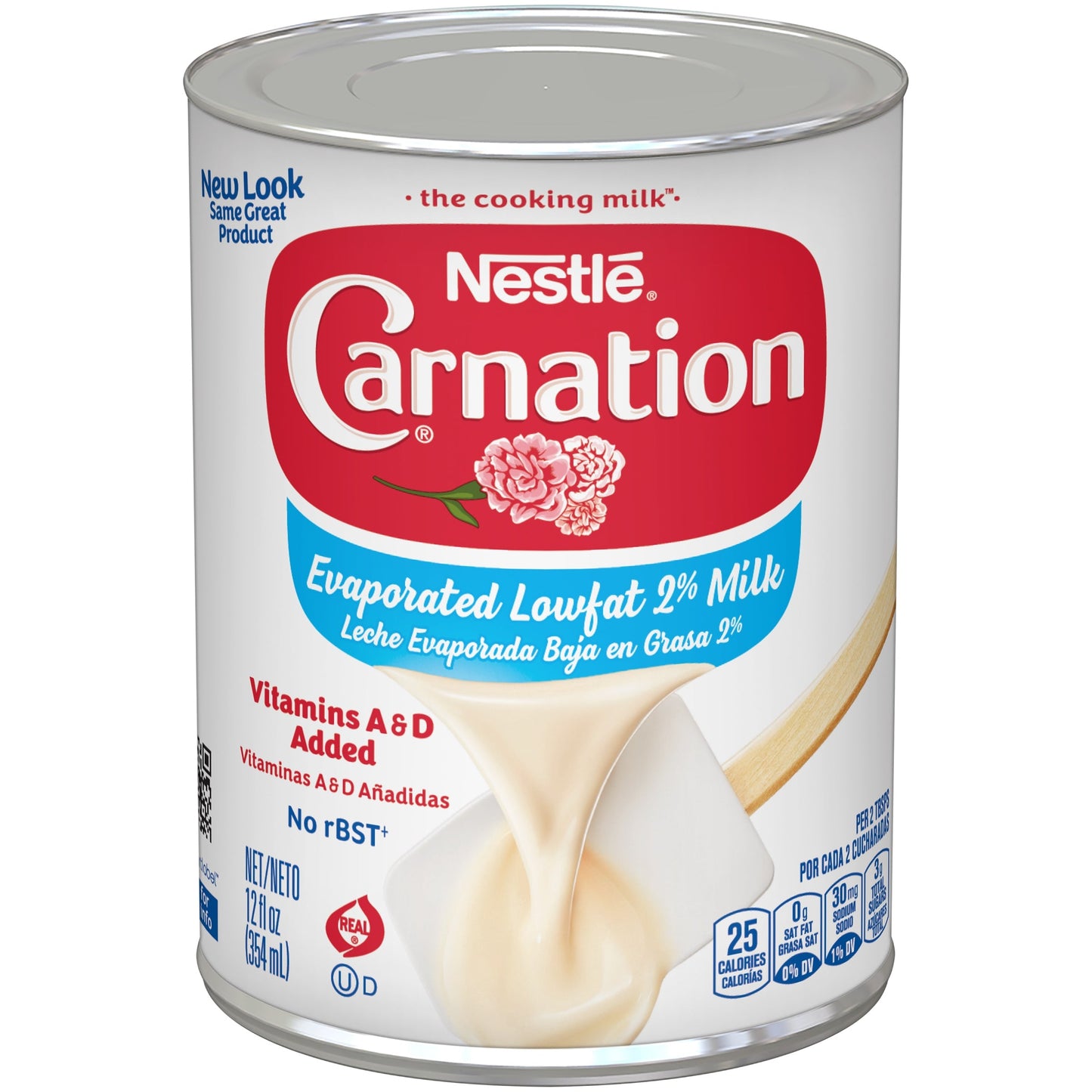 Carnation Nestle Evaporated Low Fat Milk; 12 Fluid Ounces; 24 Per Case - High Mart Wholesale