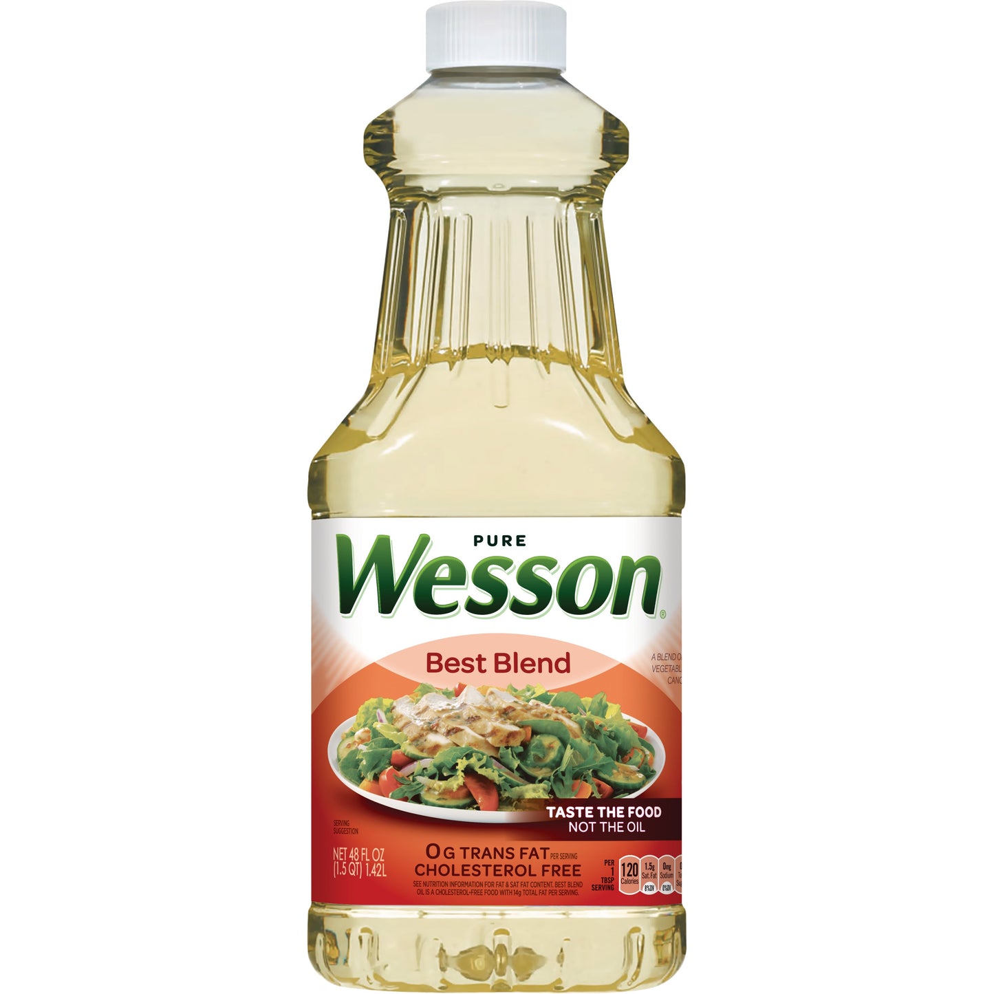 Wesson Best Blend Oil; 48 Fluid Ounces; 9 Per Case