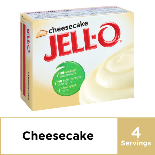 Jell-O Pudding Jello Instant Cheesecake; 3.4 Ounce; 24 Per Case - High Mart Wholesale