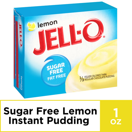 Jell-O Pudding Sugar Free Lemon; 1 Ounces; 24 Per Case - High Mart Wholesale