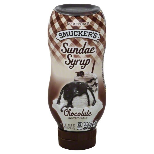 Smucker's Sundae Syrup Chocolate; 20 Ounces; 12 Per Case - High Mart Wholesale