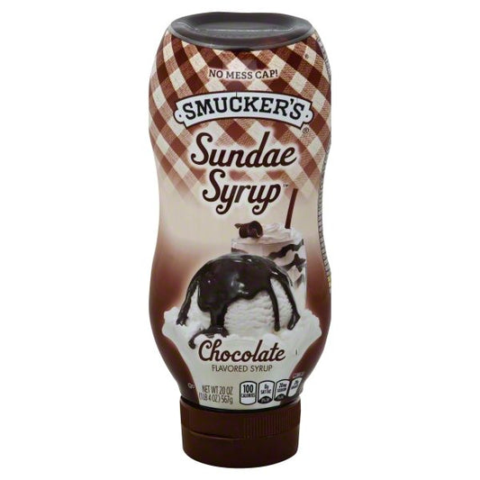 Smucker's Sundae Syrup Chocolate; 20 Ounces; 12 Per Case - High Mart Wholesale