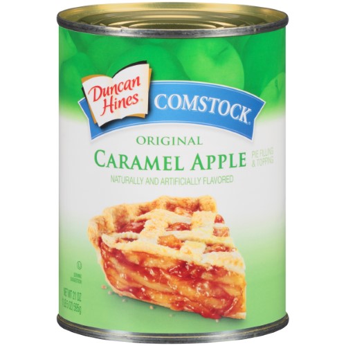 Comstock Filling Pie Caramel Apple; 21 Ounces; 12 Per Case