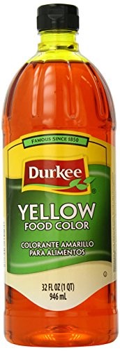 Durkee Yellow Food Coloring; 32 Fluid Ounce; 6 Per Case - High Mart Wholesale