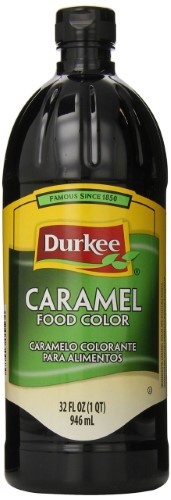 Durkee Caramel Food Coloring; 32 Fluid Ounce; 6 Per Case - High Mart Wholesale