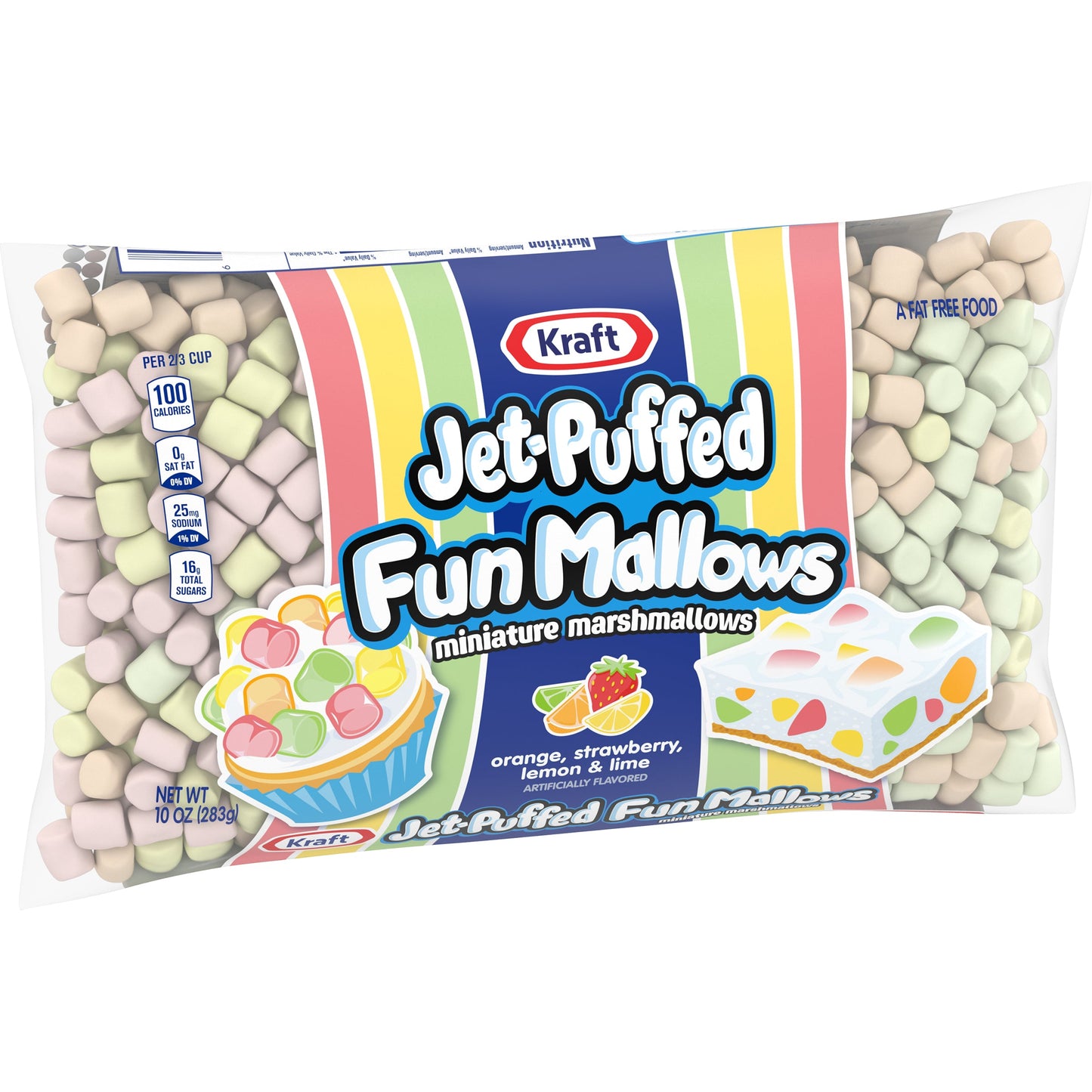 Kraft Marshmallow Mini Funmallows; 10 Ounce; 16 Per Case - High Mart Wholesale