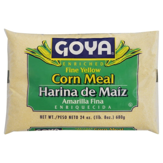 Goya Fine Corn Meal; 24 Ounces; 12 Per Case - High Mart Wholesale