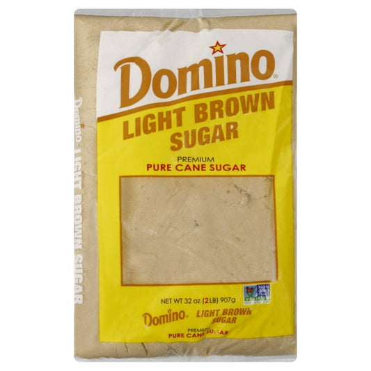 Domino Sugar & Sugar Packets Light Brown Sugar; 2 Pounds; 12 Per Case - High Mart Wholesale