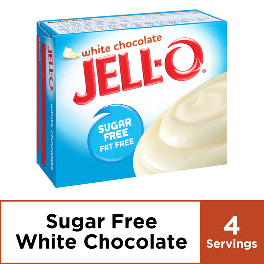 Jell-O Dessert Jello Instant Pudding Sugar/Fat Free White/Chocolate; 1 Ounces; 24 Per Case - High Mart Wholesale