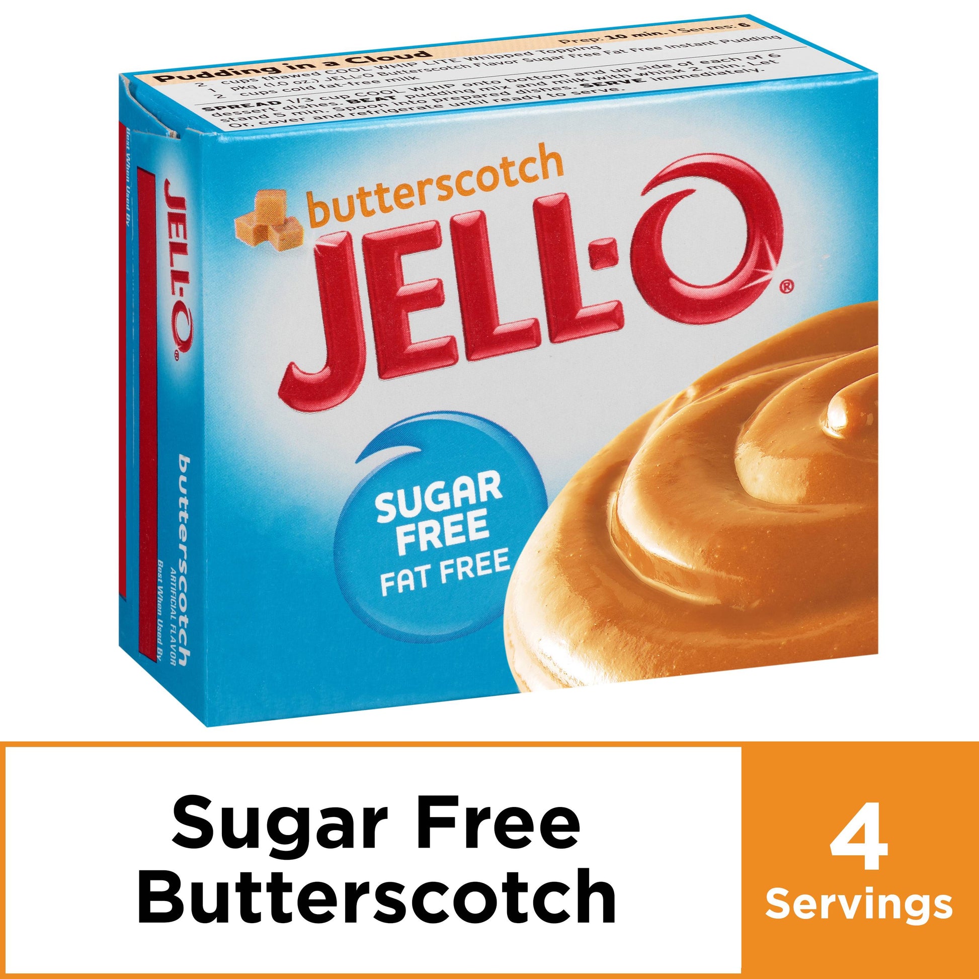 Jell-O Instant Pudding Butterscotch Sugar Free & Fat Free; 1 Ounce; 24 Per Case - High Mart Wholesale