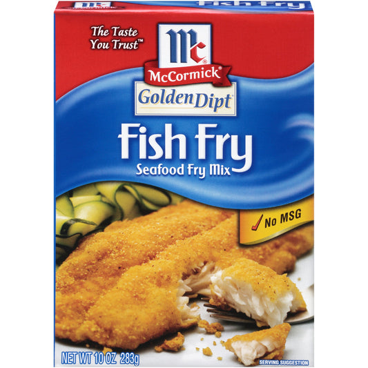 Golden Dipt Fish Fry Pack; 10 Ounces; 8 Per Case