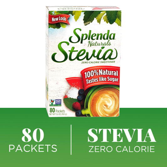 Splenda Naturals Stevia; 80 Count; 5.6 Ounces; 12 Per Case - High Mart Wholesale