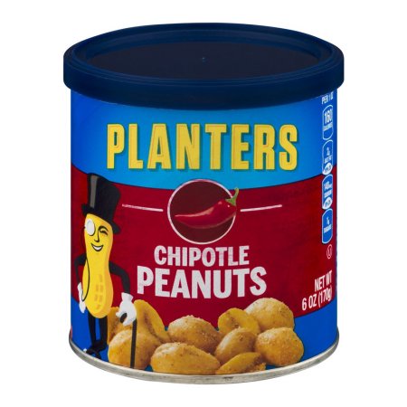 Planters Peanut Chipotle Can; 6 Ounces; 8 Per Case