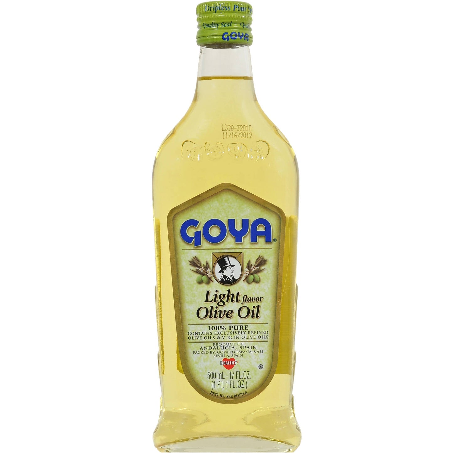 Goya Light Pure Olive Oil; 17 Ounce; 12 Per Case