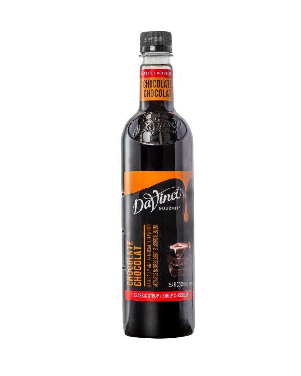 Davinci Gourmet Syrup Chocolate Flavored; 750 Milileter; 4 Per Case - High Mart Wholesale