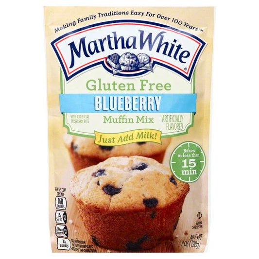 Martha White Muffin Gluten Free Blueberry; 7 Ounces; 12 Per Case