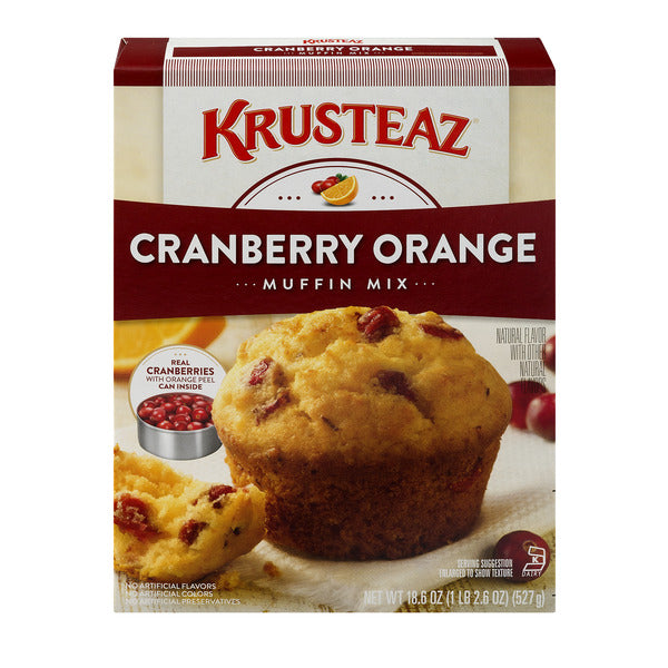 Krusteaz Cranberry Orange Muffin Mix; 18.6 Ounces; 12 Per Case - High Mart Wholesale