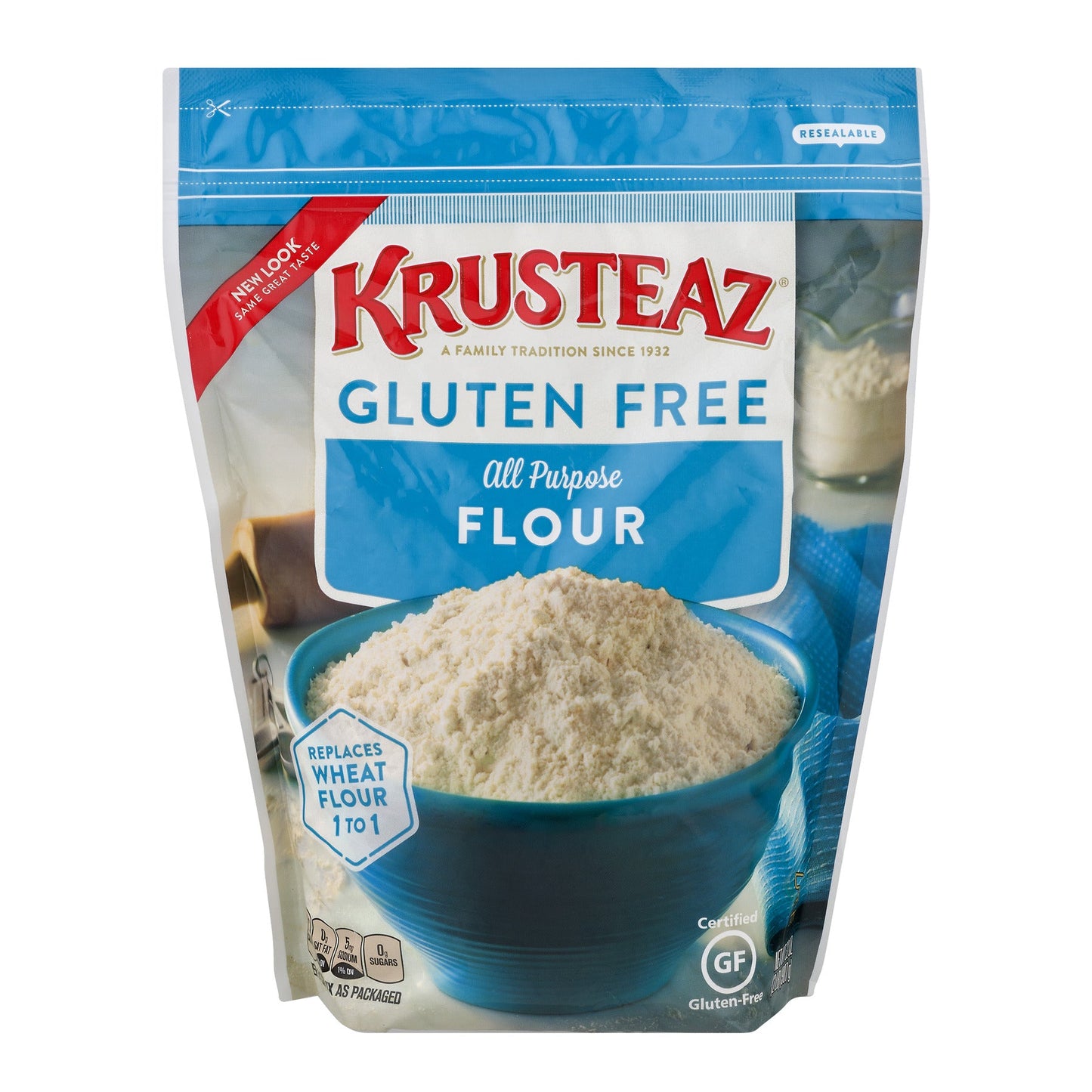 Krusteaz Gluten Free Flour; 32 Ounces; 8 Per Case - High Mart Wholesale