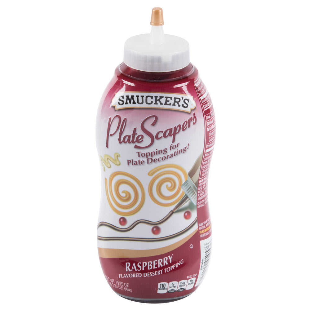 Smucker's Platescaper Raspeberry Drizzle; Kosher; 19.25 Ounces; 12 Per Case - High Mart Wholesale