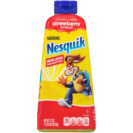 Nesquik Strawberry Syrup; 22 Ounces; 6 Per Case