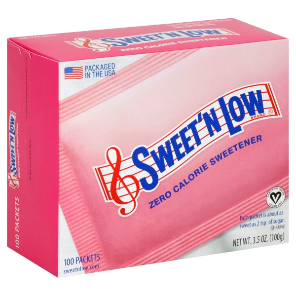 Sweet N Low Sugar Substitute Sweet N Low 1-2 Ounce; 100 Count; 12 Per Case - High Mart Wholesale