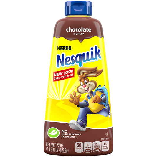 Nesquik Chocolate Syrup; 22 Ounces; 6 Per Case