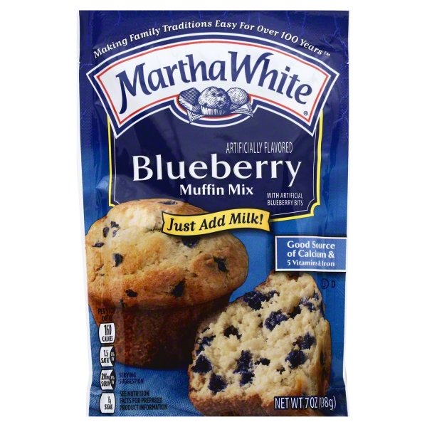 Martha White Blueberry Muffin 7 Ounce; 7 Ounces; 12 Per Case