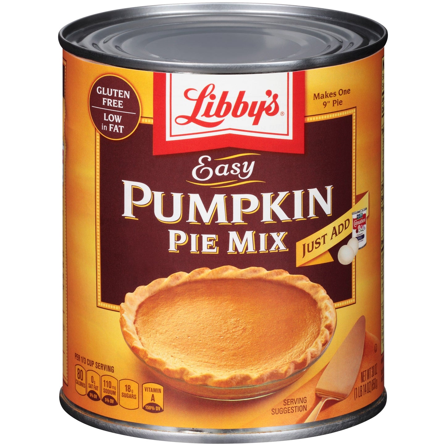 Libby's Nestle Pumpkin Pie Mix; 30 Ounce; 12 Per Case