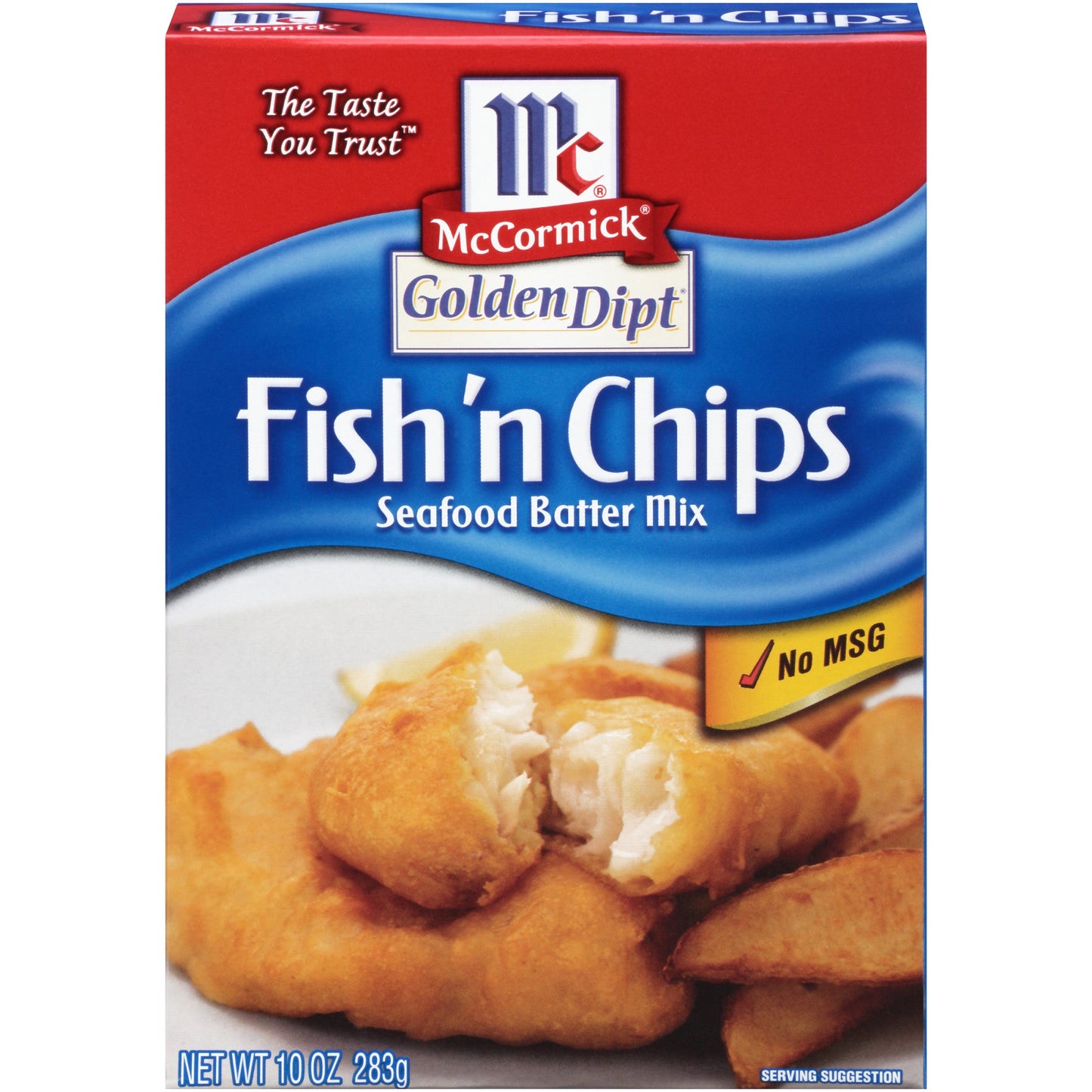 Golden Dipt Batter Mix Fish And Chips; 10 Ounces; 8 Per Case