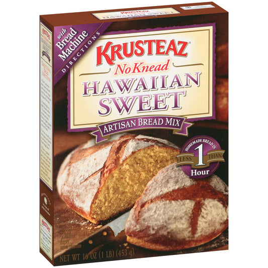 Krusteaz Hawaiian Sweet Bread; 16 Ounces; 12 Per Case - High Mart Wholesale