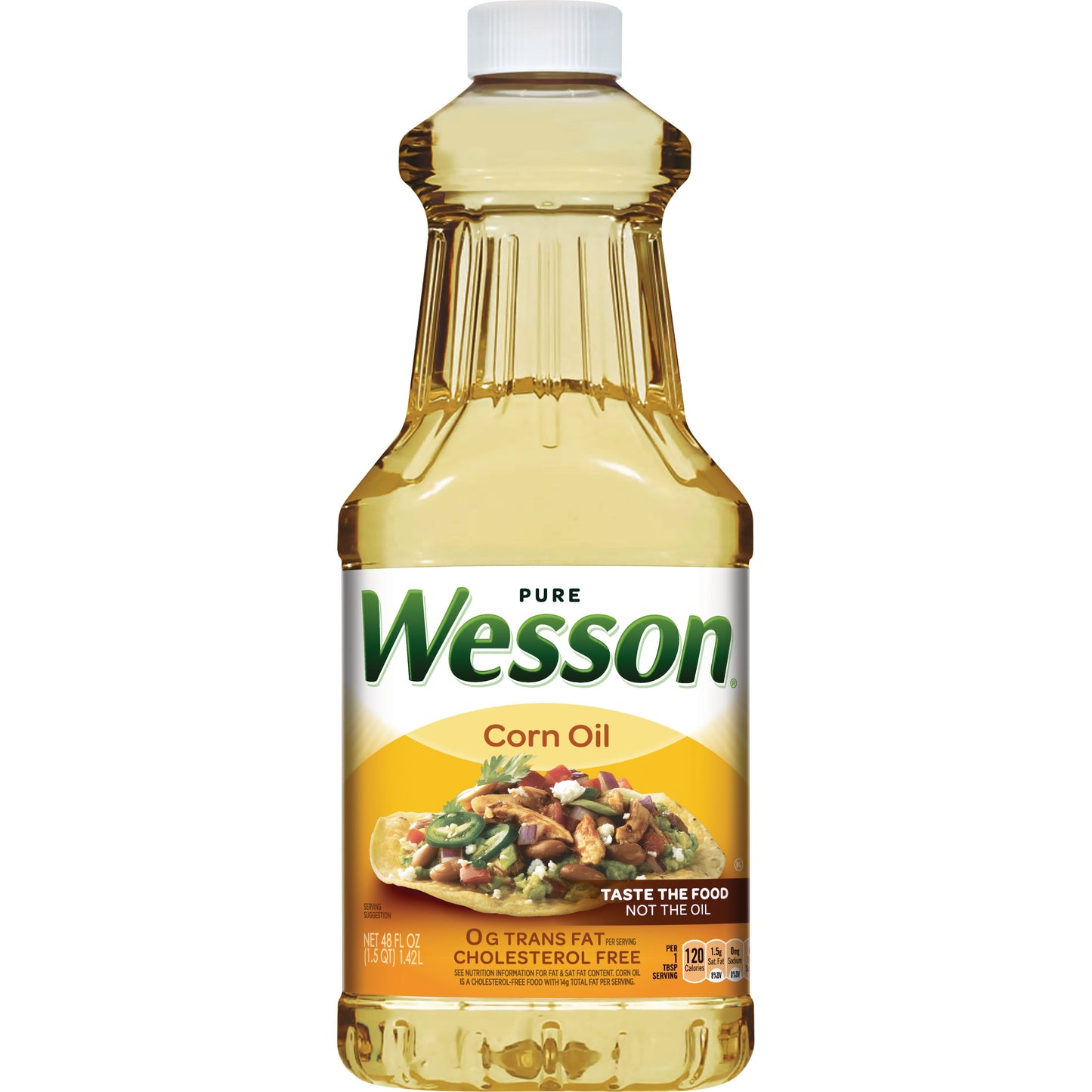 Wesson Corn Oil; 48 Fluid Ounce; 9 Per Case