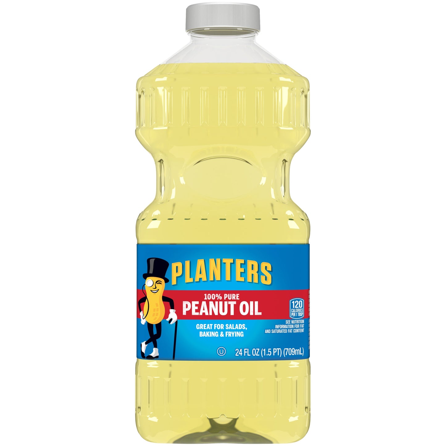 Planters 100% Pure Peanut Oil; 24 Ounce; 12 Per Case