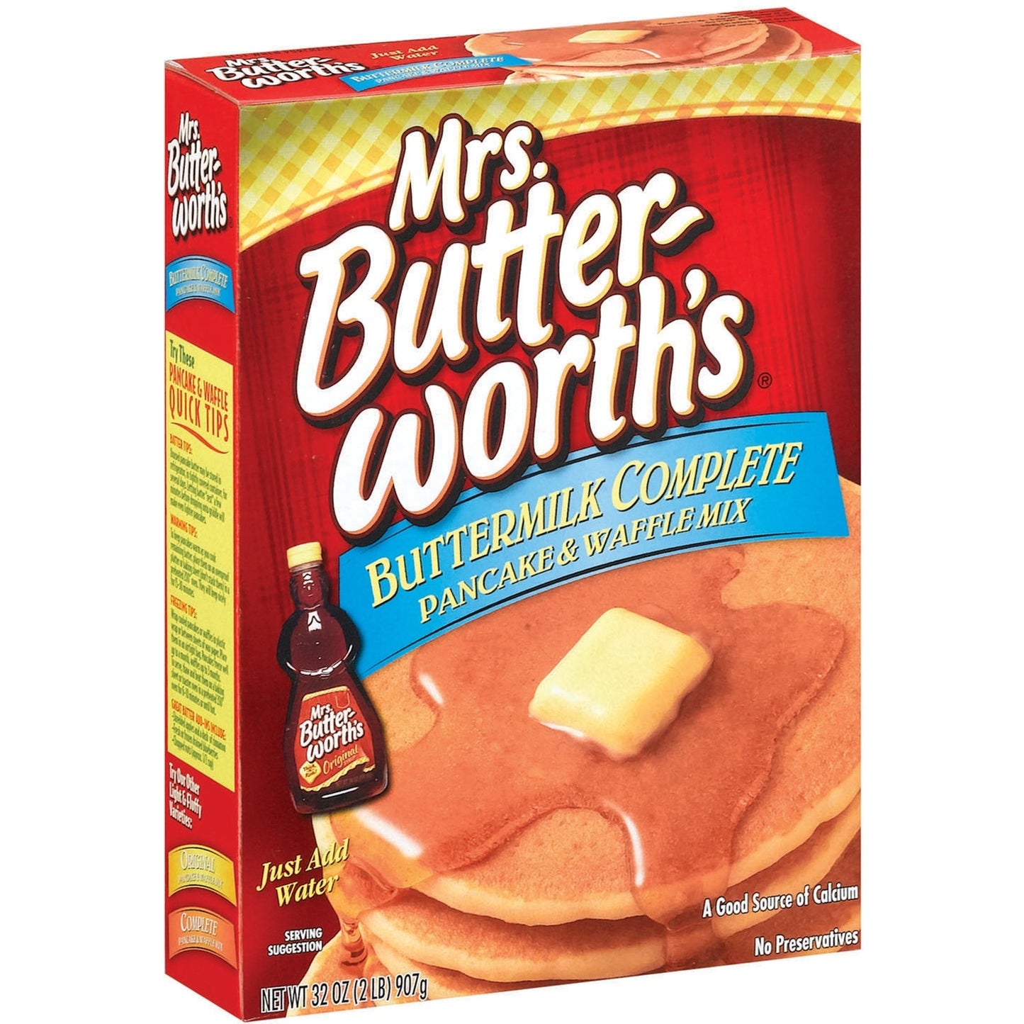 Mrs. Butterworth Pancake Mix Mrs Butterworth Buttermilk Box; 32 Ounces; 12 Per Case - High Mart Wholesale