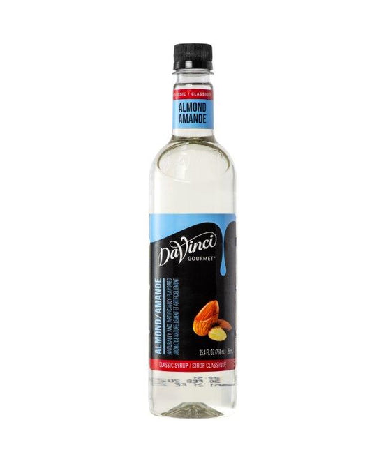 Davinci Gourmet Syrup Almond Flavored; 750 Milileter; 4 Per Case - High Mart Wholesale