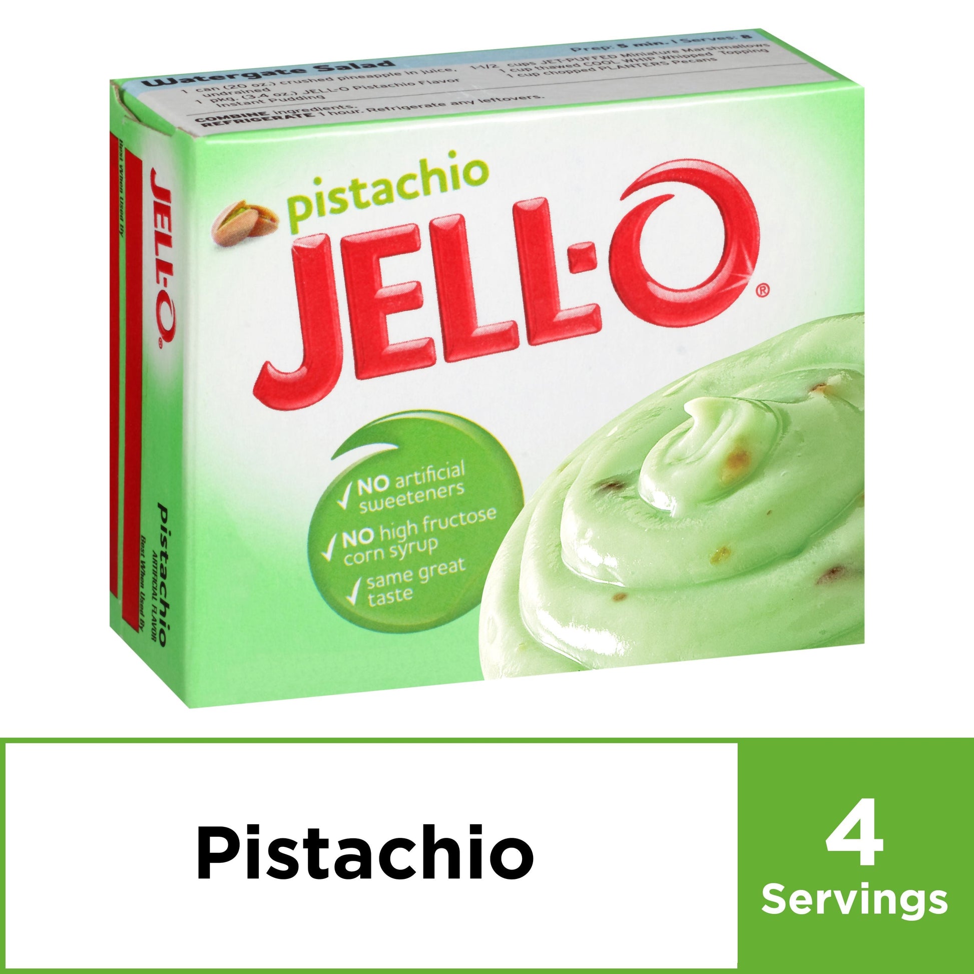 Jell-O Pudding Jello Instant Pistachio; 3.4 Ounces; 24 Per Case - High Mart Wholesale