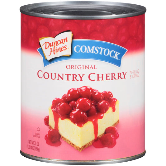 Comstock Pie Filling Original Country Cherry; 30 Ounces; 12 Per Case