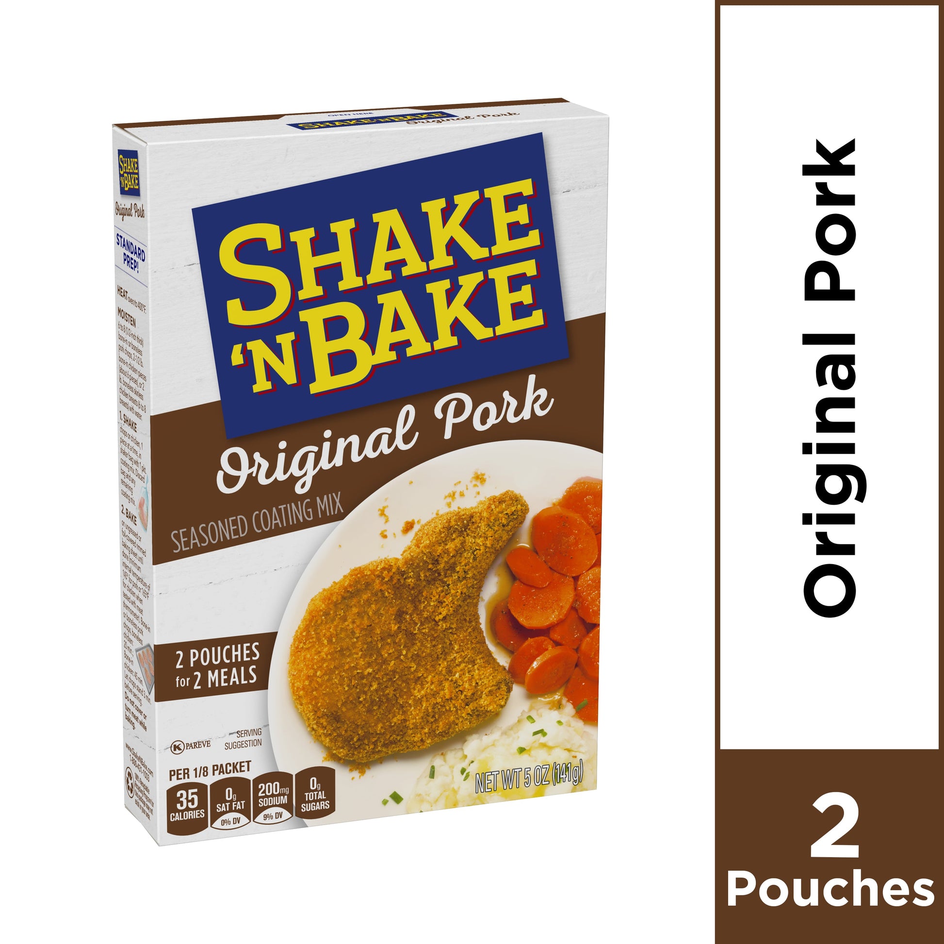 Shake N' Bake Shake N Bake Coating Original Pork; 5 Ounces; 12 Per Case - High Mart Wholesale