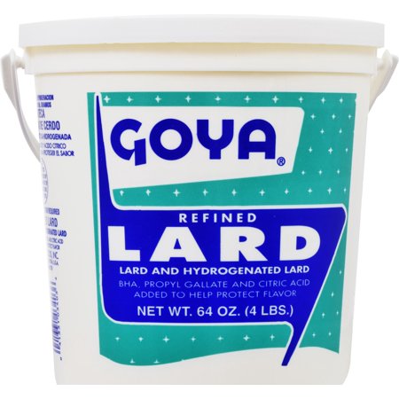 Goya Lard Manteca; 64 Ounces; 12 Per Case