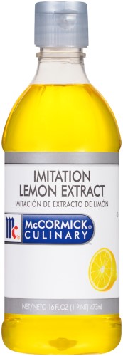 Mccormick Lemon Imitation; 1 Dry Pint (Us); 6 Per Case - High Mart Wholesale