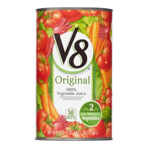 V8 Vegetable Juice; 46 Fluid Ounces; 12 Per Case - High Mart Wholesale