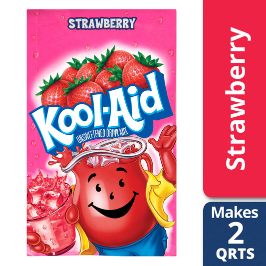 Kool-Aid Beverage Kool Aid Strawberry .14Oz; 0.14 Ounces; 192 Per Case - High Mart Wholesale