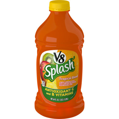 V8 V8 Splash Tropical Blend; 64 Fluid Ounces; 6 Per Case - High Mart Wholesale