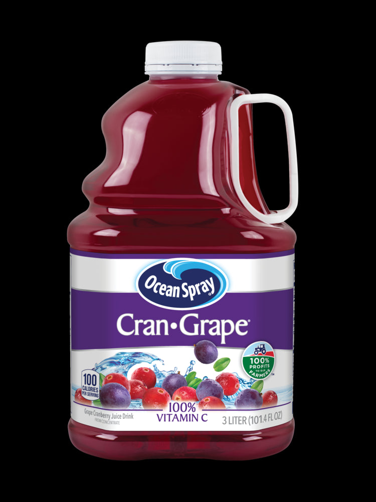 Ocean Spray Drink Cranberry Grape Juice Drink; 101.4 Fluid Ounce; 6 Per Case