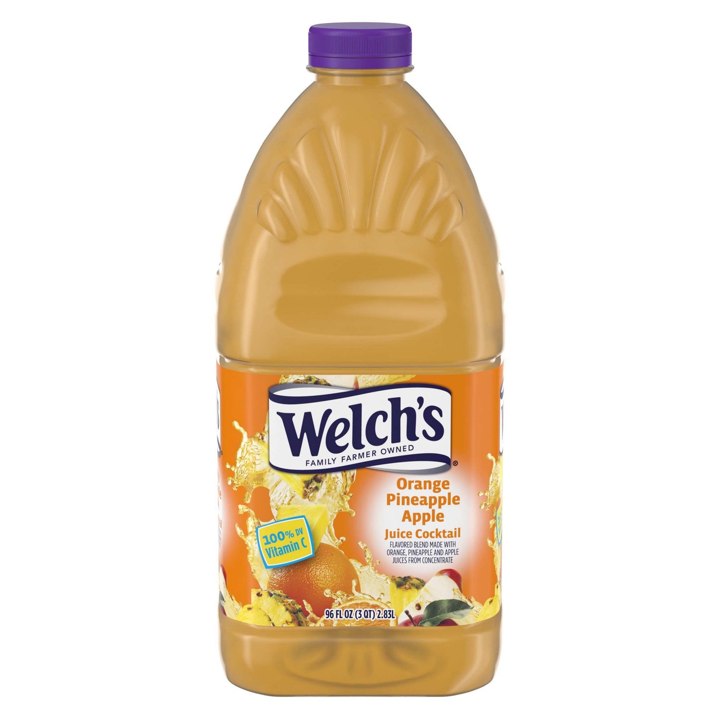 Welch's Orange Pineapple Apple Juice Cocktail; 96 Fluid Ounce; 6 Per Case - High Mart Wholesale