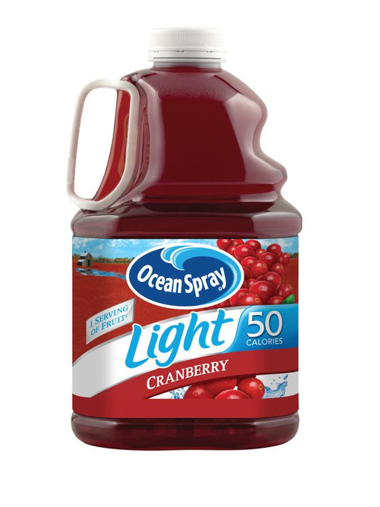 Ocean Spray Light Cranberry Juice New Formula; 101.4 Fluid Ounces; 6 Per Case
