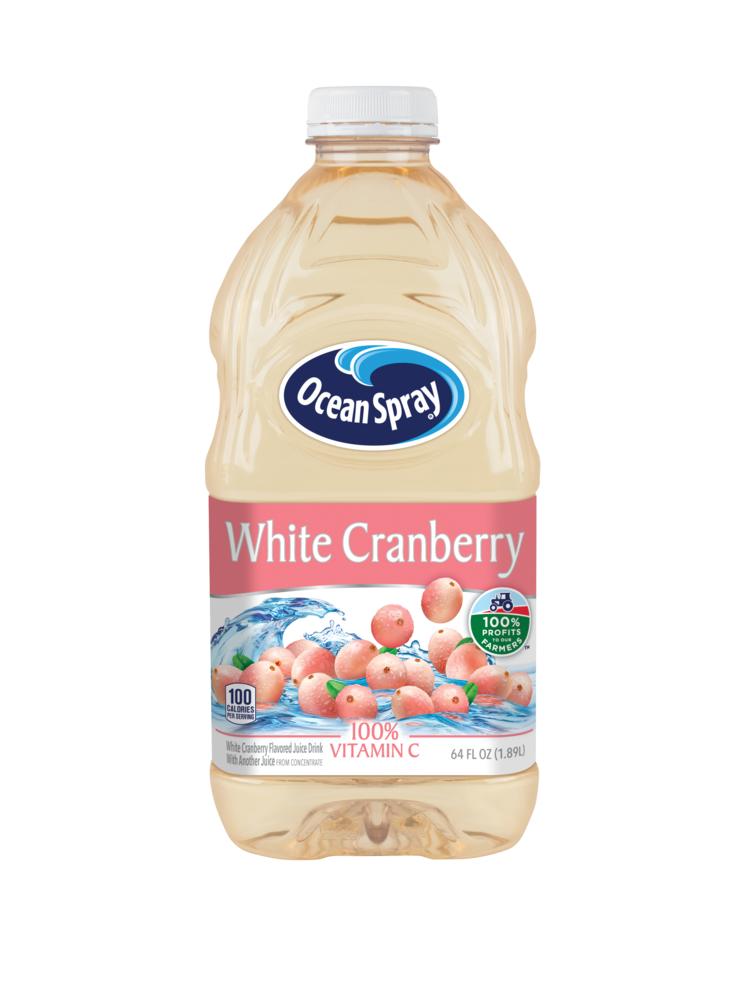Ocean Spray White Cranberry Cocktail Juice; 64 Fluid Ounce; 8 Per Case